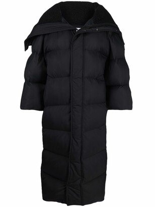 Hooded Long Puffer Coat