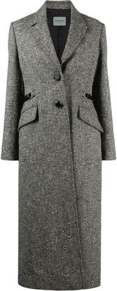 Durazzi Milano Single-Breasted Long Coat