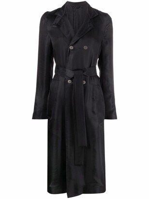 SAPIO No 1 double-breasted trench coat