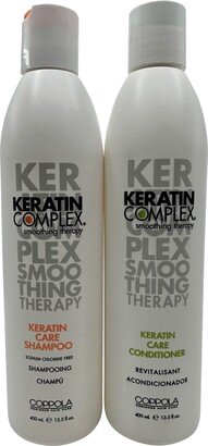 Coppola Keratin Care Shampoo & Conditioner Set Each 13.5 OZ