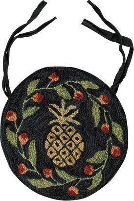 Park Designs Pineapple Hooked Chair Pad