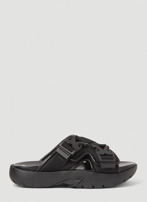 Buckle Fastening Sandals - Man Sandals Black Eu - 43