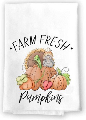 Decorative Kitchen & Bath Hand Towels | Farm Fresh Pumpkins Fall Autumn Home Decor Pumpkin Orange