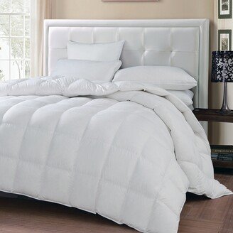 Porch & Den Roberts White Goose Down and Feather Medium Comforter