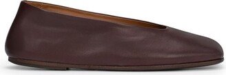 Spatolona Square Toe Ballerina Flats-AA