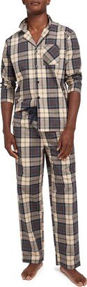 Carlile Plaid Woven Cotton Pajamas