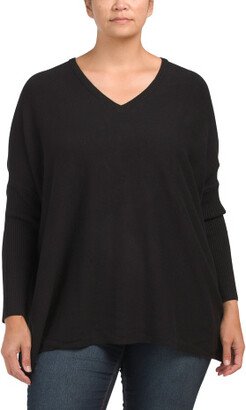 Plus Dolman Sleeve Sweater for Women