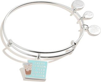 Women's Every Season is Iced Coffee Charm Bangle