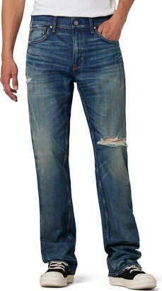 Walker Ripped Kick Flare Bootcut Jeans