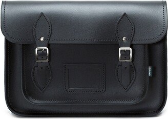 Zatchels Handmade Leather Satchel - Black