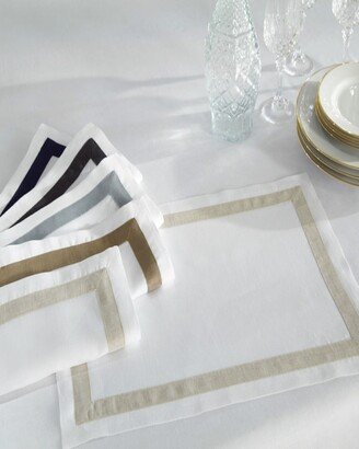 Fino Linen Dinner Napkins, Set of 6