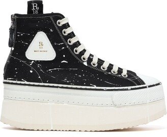 Courtney high-top platform sneakers