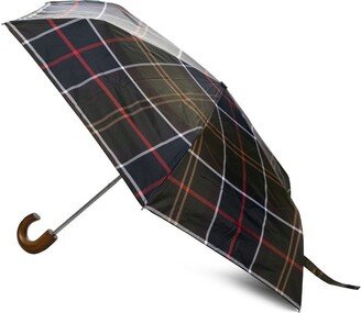 Umbrella With Tartan Motif