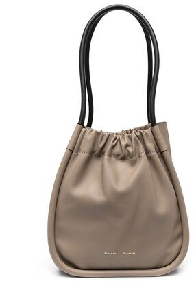 L Ruched Tote