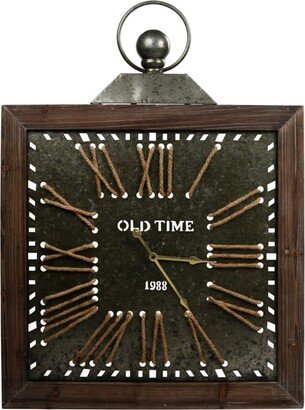 Antique Epoch Metal Wall Clock