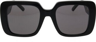 Square Frame Sunglasses-CU