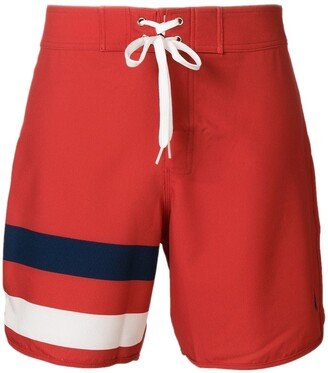 Super Mojo drawstring swim shorts