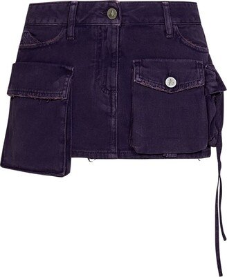 Fay Mini Denim Skirt-AA