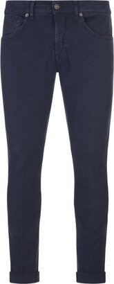 George Skinny Jeans In Stretch Woven Cotton-AA
