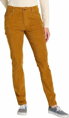 Karuna Cord Five-Pocket Skinny Pants (Cardamom) Women's Casual Pants