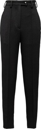 High-Waist Skinny-Cut Trousers-AB