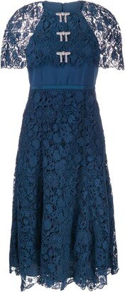 Magnolia Lace Midi Dress