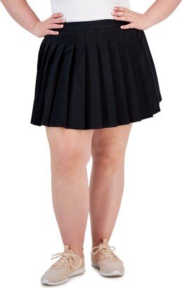 Id Ideology Plus Size Pleated Skort