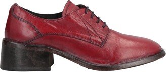 Lace-up Shoes Brick Red-AA