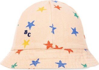 Star Printed Bucket Hat