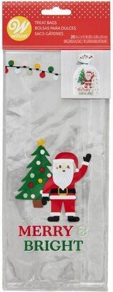 20ct Merry and Bright Favor Bags