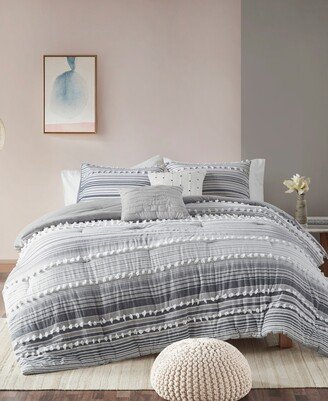 Calum Jacquard 4-Pc. Comforter Set, Twin/Twin Xl