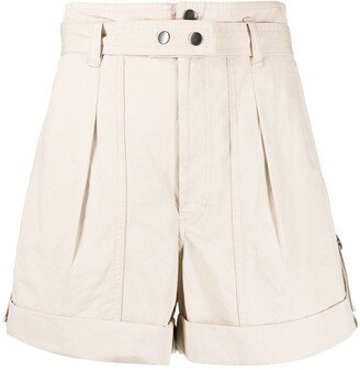 MARANT ÉTOILE High-Waisted Bermuda Shorts