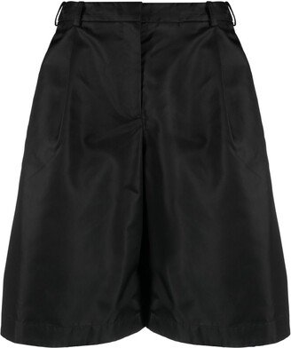 Pleated Longline Shorts