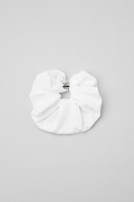 Bead It Oversized Scrunchie in White