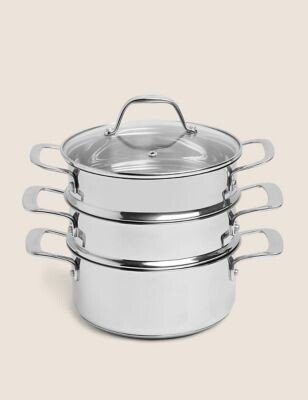 Stainless Steel 3 Tier Steamer