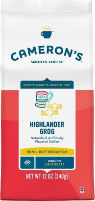 Cameron's Coffee Highlander Grog Light Roast Ground Coffee - oz