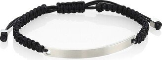 Saks Fifth Avenue Made in Italy Saks Fifth Avenue Men's COLLECTION Macramé ID Bracelet