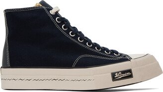 Navy Skagway Hi Patten Sneakers