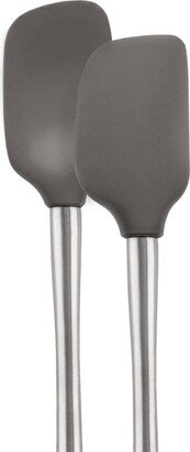 Flex-Core Silicone & Stainless Steel Mini Spatula & Spoonula Set