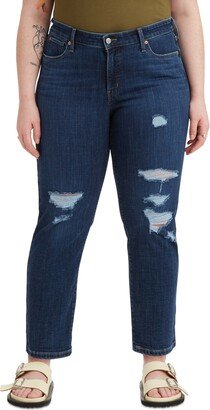 Trendy Plus Size Boyfriend Jeans