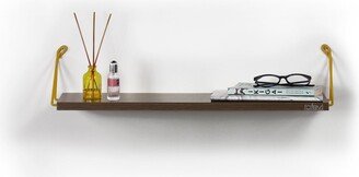 Furnia Altora Wood Base Modern Single Shelf