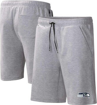 Men's Msx by Michael Strahan Heather Gray Seattle Seahawks Trainer Shorts