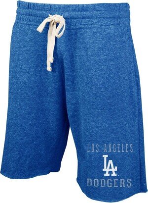 Concepts Sport Men's Heathered Royal Los Angeles Dodgers Mainstream Tri-Blend Shorts