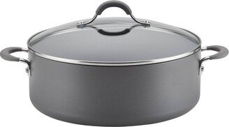 Radiance 7.5qt Covered Wide Stockpot