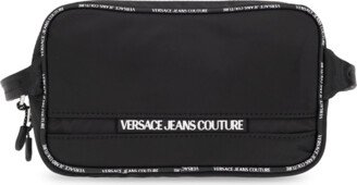 Wash Bag With Logo - Black-AB