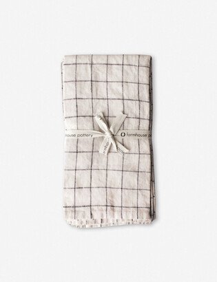 Lulu and Georgia Washed Linen Napkin (Set of 4) by Farmhouse Pottery