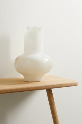 Soho Home - Ava Large Alabaster Vase - White