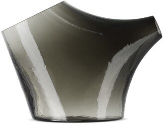 J. Hill’s Standard Grey Glass Pot Variations Hop Step Vase