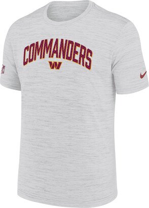 Men's Dri-FIT Velocity Athletic Stack (NFL Washington Commanders) T-Shirt in White