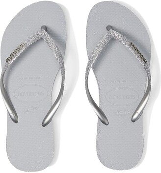 Slim Sparkle II Flip Flop Sandal (Ice Grey) Women's Shoes